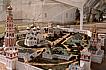 model of the Novodevichy Convent locate on its territory