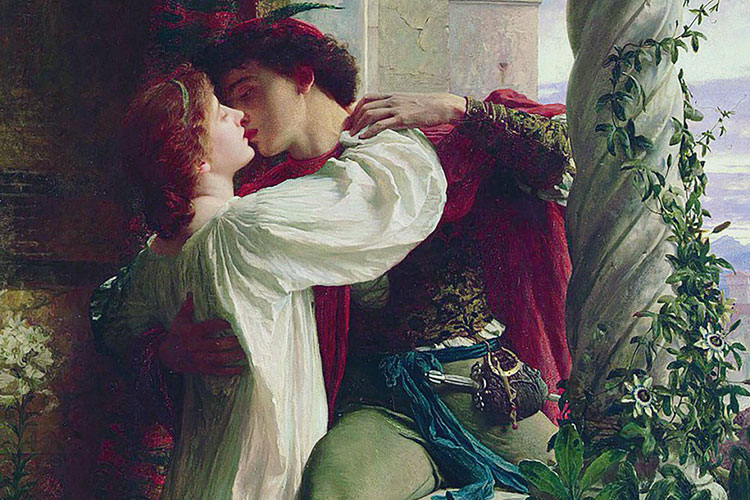 Frank Bernard Dicksee , Romeo and Juliet , 1884 , Southampton City Art Gallery